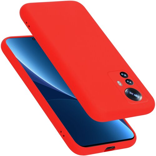 Cadorabo Ohi&scaron;je, združljiv s Xiaomi v tekoči rdeči barvi - za&scaron;čitni pokrov iz fleksibilnega silikona TPU, (20694851) Cene