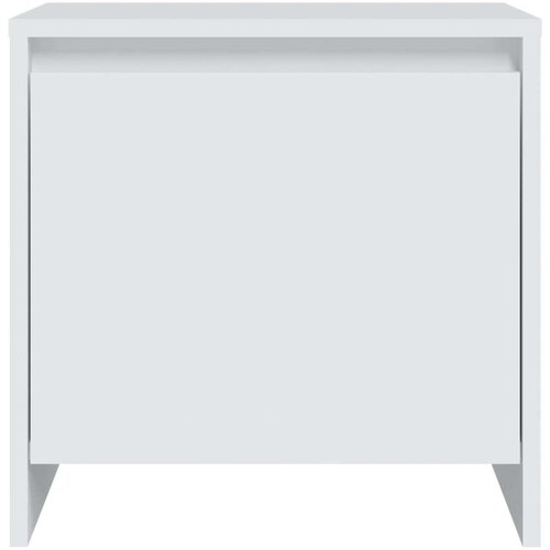 VidaXL noćni ormarići 2 kom bijeli 45 x 34 x 44,5 cm od iverice Slike