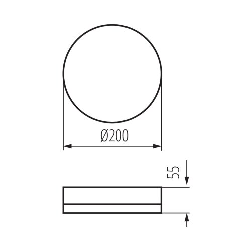Kanlux 37298 - LED tehničko svetlo sa senzorom IPER LED/10W/230V IK10 IP65 okruglo Slike