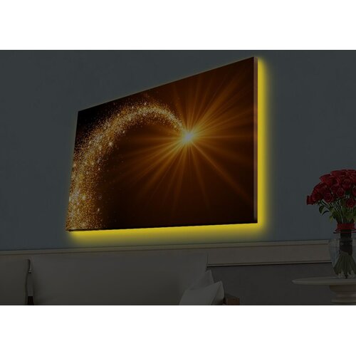 Wallity Zidna slika sa LED osvetljenjem 4570HDACT-046, 45x70 cm Cene