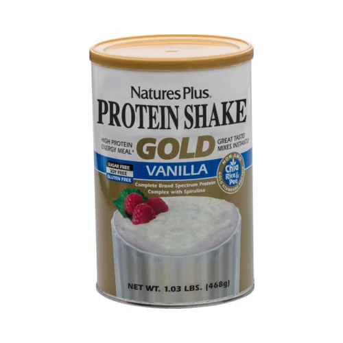 Nature's Plus protein shake gold vanilla