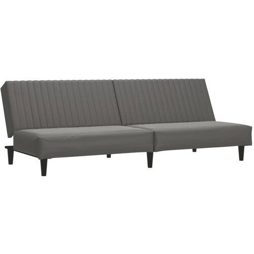 Maison Chic kavč - Sofa - Kanape dvosed z ležiščem sivo umetno usnje, (21726441) Cene