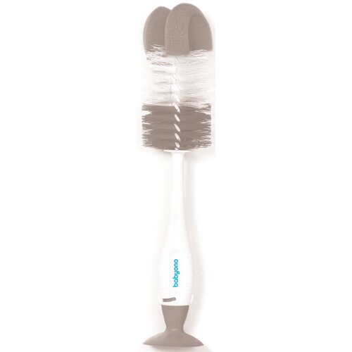 BabyOno Take Care Brush for Bottles and Teats krtača za čiščenje 2 v 1 1 kos Cene
