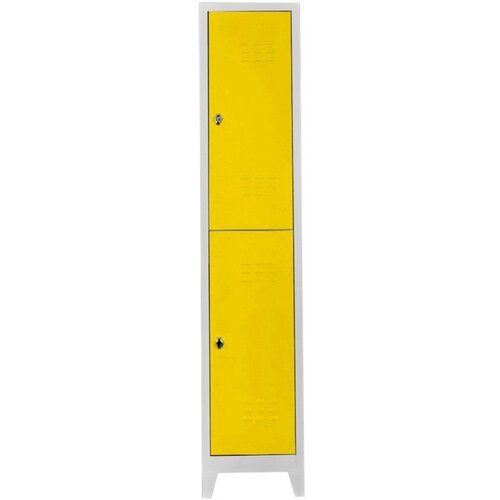Hanah home Js1010Sa GreyYellow Locker Storage Cabinet Cene
