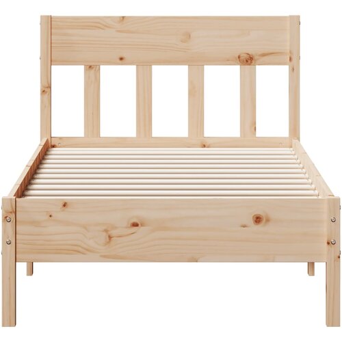  Okvir kreveta bez madraca 90 x 200 cm od masivne borovine Slike