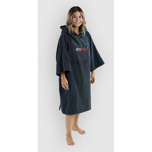 Dryrobe Towel Robe Organic Cotton Surf poncho navy Cene