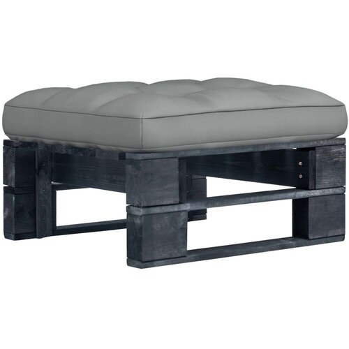  Vrtni otoman od paleta od crno impregnirane borovine Cijene