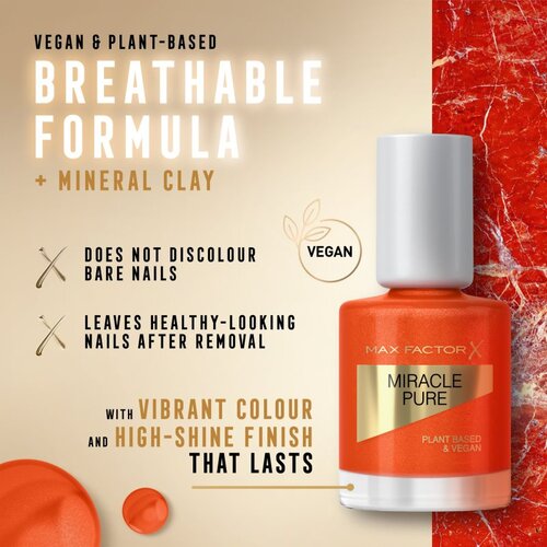 Max Factor Miracle Pure lak za nokte 12 ml Nijansa 430 bold jasper Cijene