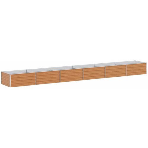  Povi&amp;scaron;ena vrtna gredica Svijetlosmeđa 600 x 80 x 45 cm Slike