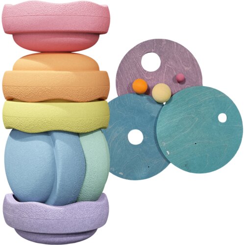 Stapelstein Komplet Grimms x pastel - 1 set. Cene