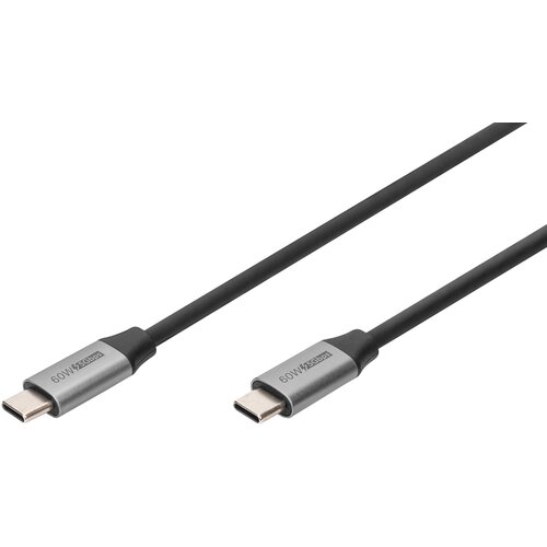 Digitus USB kabel USB 3.2 gen. 1 (USB 3.0) USB-C&reg;\, USB-C&reg; vtič 1.00 m črna prilagodljiv\, za&scaron;čiten\, z USB-jem DB-300220-010-S, (20519156) Cene