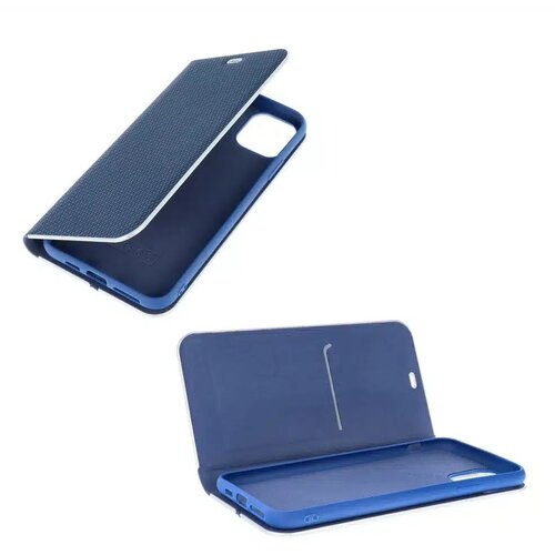 Luna Book Carbon futrola za XIAOMI Redmi NOTE 12 PRO Plus 5G plava Slike