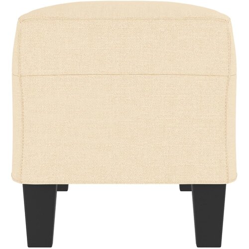  Klupa krem 100 x 35 x 41 cm od tkanine Slike