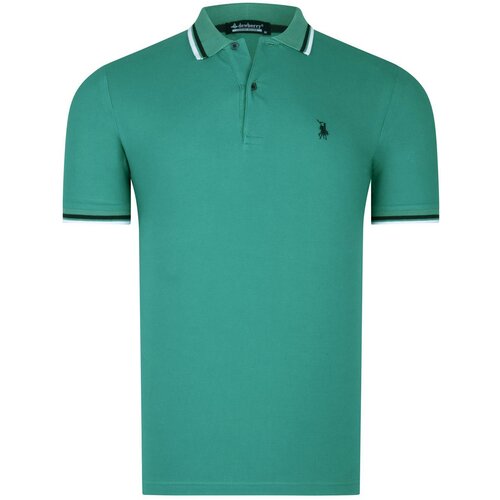 Dewberry T8594 MEN&amp;#039;S T-SHIRT-DARK GREEN Slike