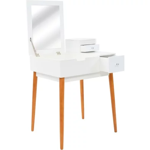 Toaletna mizica z ogledalom MDF 60x50x86 cm