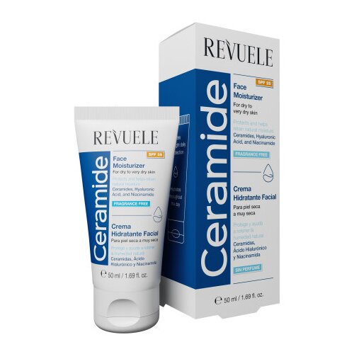 Revuele vlažilna krema za obraz z zaščitnim faktorjem SPF 25 - Ceramide Face Moisturizer SPF 25 Cene