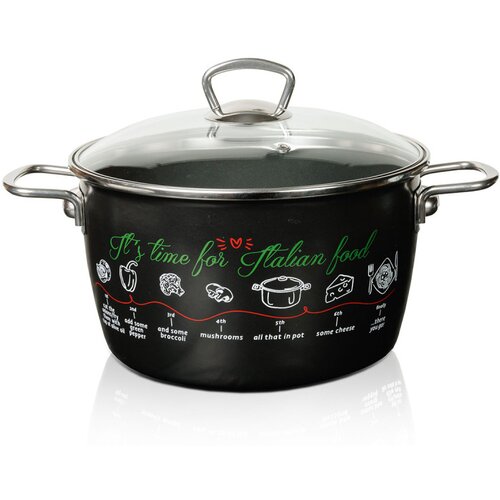 Metalac duboka šerpa ITALIAN FOOD 24cm/6lit Cene