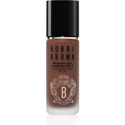 Bobbi Brown Weightless Skin Foundation SPF 15 dolgoobstojen tekoči puder z vlažilnim učinkom odtenek Cool Espresso 30 ml Slike