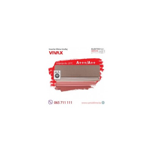  Inverter klima uredjaj Vivax APC-18CH50AEHI Gold -25C Cijene