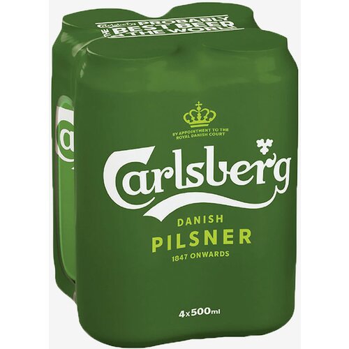 Carlsberg Pivo, 4x0.5L Slike