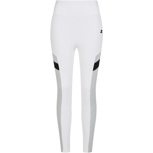 Starter Black Label Women&amp;#039;s High-Waisted Starter Sports Leggings White/Black Slike