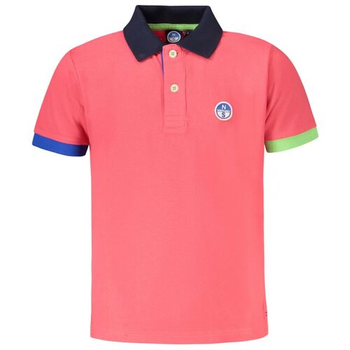 North Sails Dječja Polo Majica Kratkih Rukava - Roza Cijene