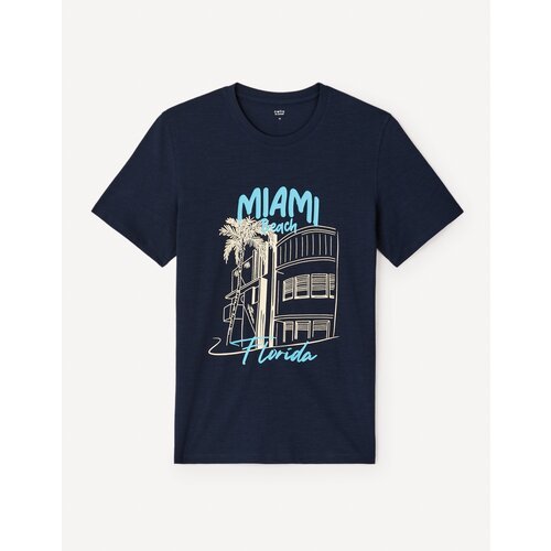 Celio Cotton T-shirt Jeflorid - Men&amp;#039;s Slike