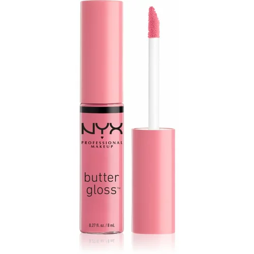 NYX Professional Makeup Butter Gloss sjajilo za usne nijansa 09 Vanilla Cream Pie 8 ml