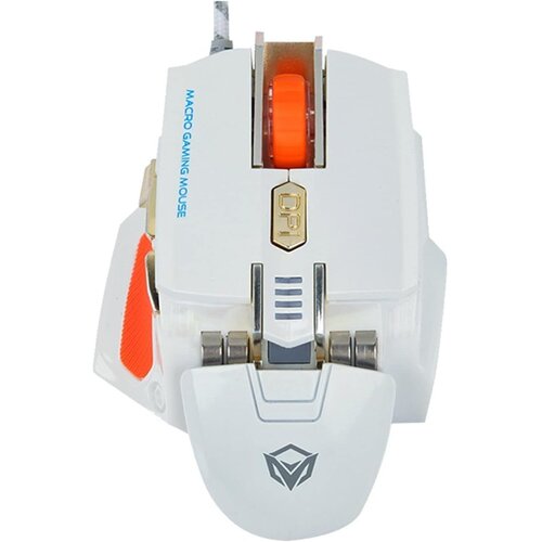 MeeTion M975 GEJMERSKI USB ŽIČNI Mi&amp;scaron; 2600 dpi, BELI Slike