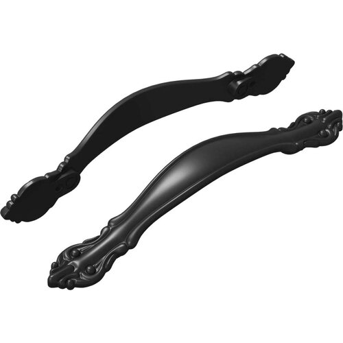  2 pcs Crna 150 mm Legura cinka Slike