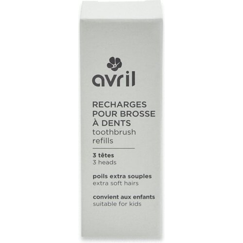 Avril Children's Toothbrush Heads Soft Bristles - 1 kos Cene