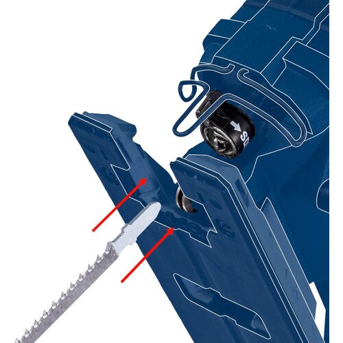 Bosch expert &amp;bdquo;Wood 2-side clean&amp;ldquo; t 308 b list ubodne testere, 3-delni - 2608900550 Slike