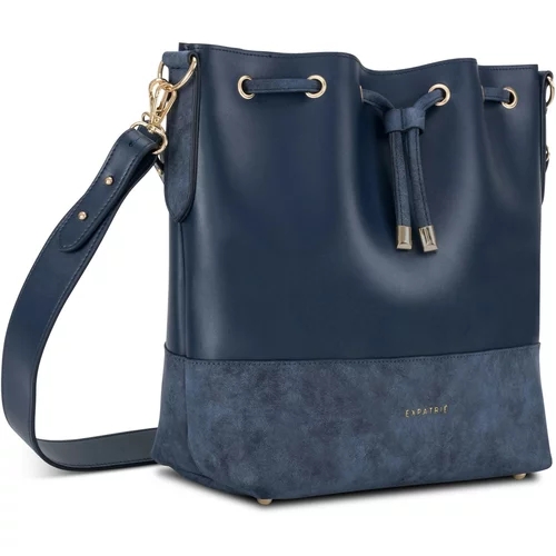 Expatrié Ročna torbica 'Sarah' modra / nočno modra