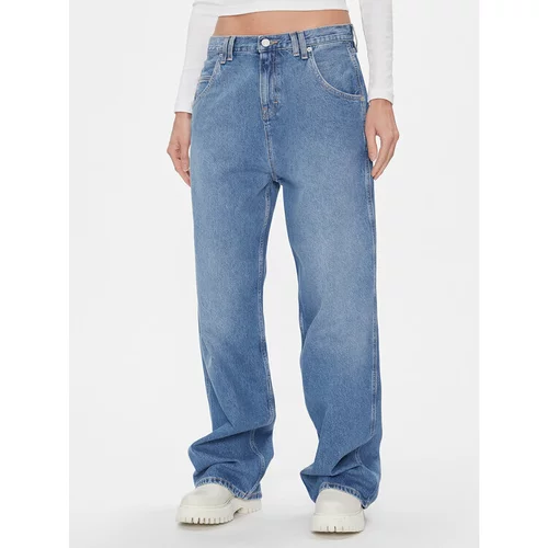 Tommy Jeans Jeans hlače Daisy DW0DW17288 Modra Baggy Fit