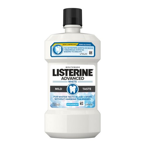 Listerine Vodica za usta Advanced White Mild 250ml Cijene