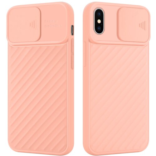  Ohi&scaron;je, združljiv z Apple v Matt Pink - Za&scaron;čitni pokrov iz fleksibilnega silikona TPU in z za&scaron;čito pred kamero, (20585912) Cene