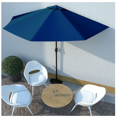  Balkonski suncobran plavi 300 x 155 x 223 cm polukružni Cijene