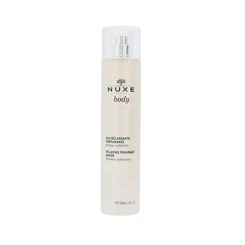 Nuxe body care relaxing fragrant water pomirjajoča, hranilna vodica za telo 100 ml za ženske