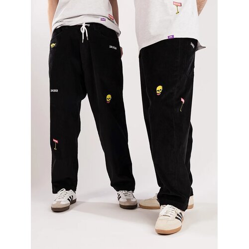 Jacker Deal Corduroy Hlace black Cene
