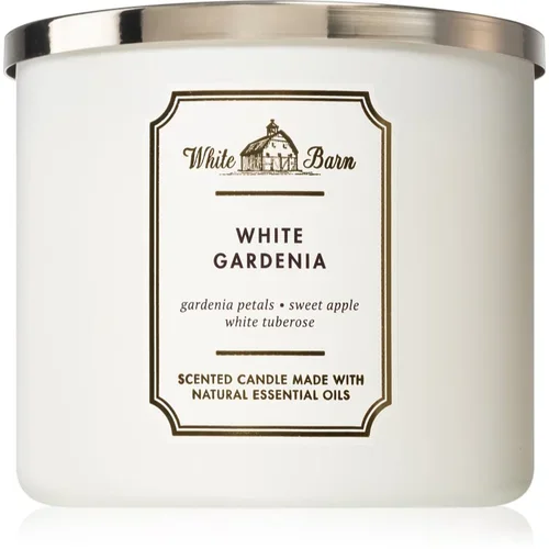 Bath & Body Works White Gardenia dišeča sveča 411 g