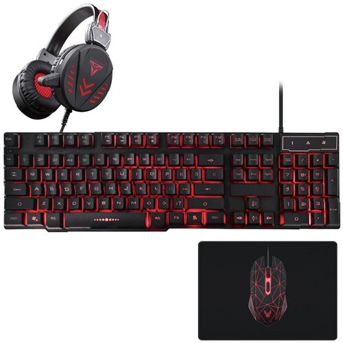 Connect Xl Gaming set, slu&amp;scaron;alice, tastatura,... Slike