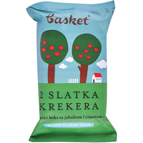 Basket 2 slatka krekera jabuka cimet 25g Cene