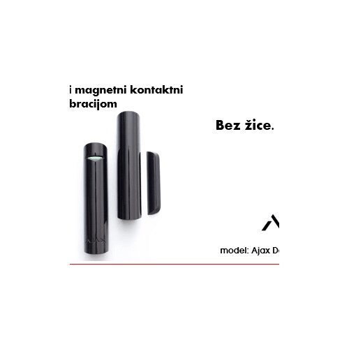 Bežični magnetni detektor sa vibracijom crne boje Cijene