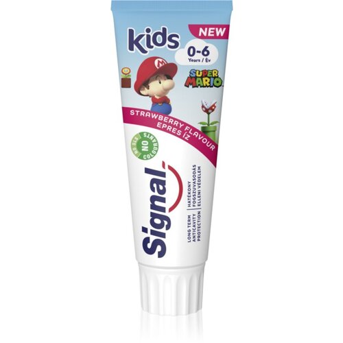 Signal Kids Strawberry otro&amp;scaron;ka zobna pasta 75 ml Slike