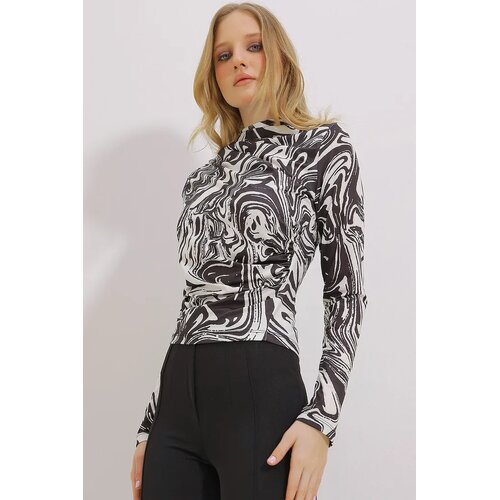 Trend Alacati Stili ženska bluza dugih rukava ALC-X11131, rolka, &scaron;arena Cene