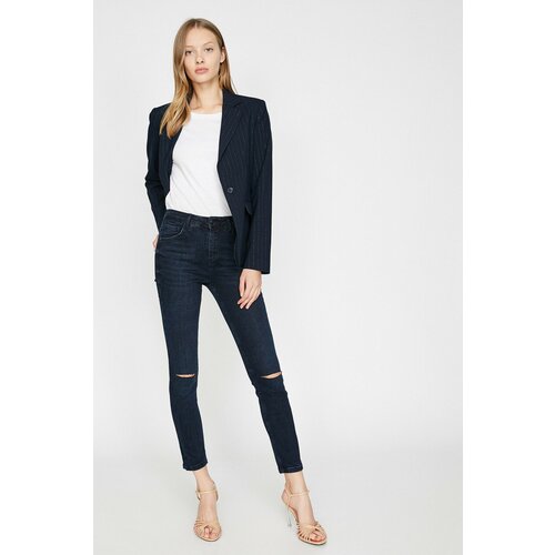 Koton Women&amp;#039;s Blue Trousers Slike