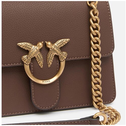 Pinko LOVE ONE TOP HANDLE MIN Smeđa Cijene