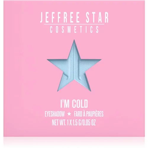 Jeffree Star Cosmetics Artistry Single senčila za oči odtenek I'm Cold 1,5 g