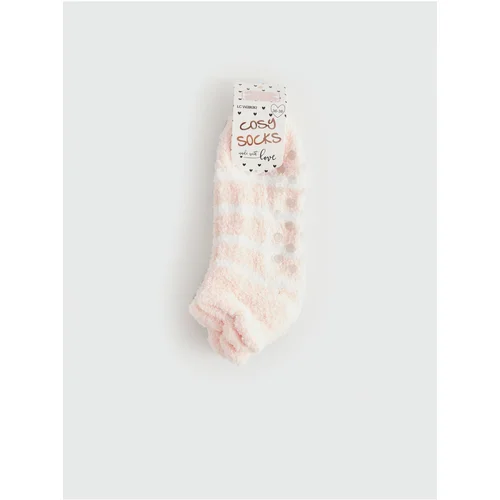 LC Waikiki Striped Non-Slip Sole Women's Home Socks 2-Pack