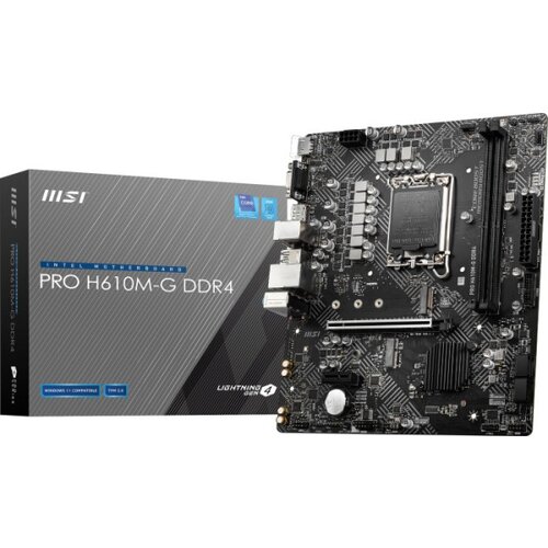MSI PRO H610M-G DDR4 osnovna plošča, (20507821) Cene
